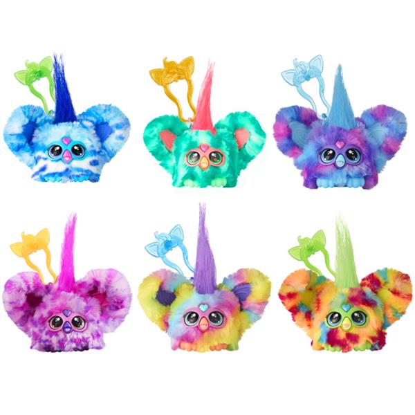 【孩之寶】 兒童玩具 Furby Furblets 菲比小精靈 迷你電子絨毛玩偶 隨機出貨不挑款 