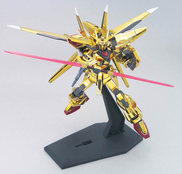 鋼彈SEED DESTINY BANDAI 組裝模型 HG 1/144 ORB-01 Akatsuki 曉鋼彈 大鷲型(黃金電鍍版) 40