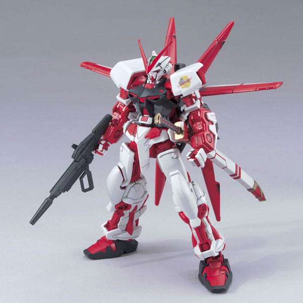 鋼彈SEED BANDAI 組裝模型 HG 1/144 MBF-P02 紅色異端鋼彈(飛行背包裝備) 58