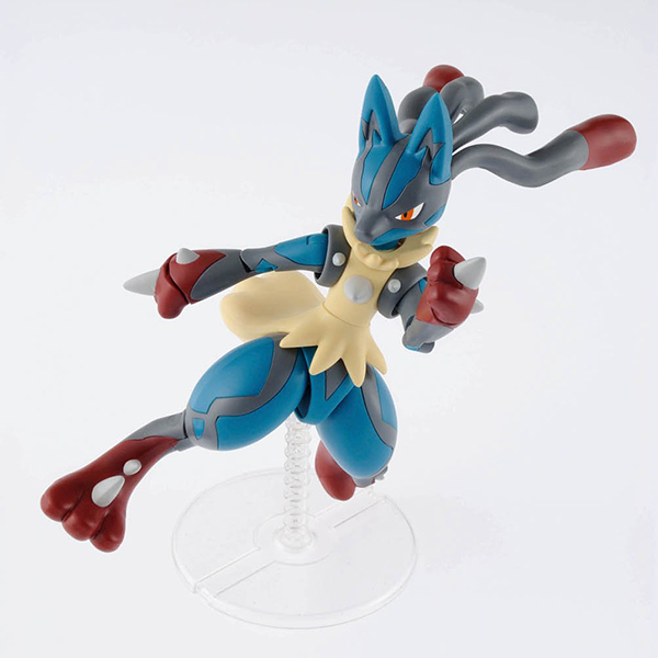 【BANDAI】Pokemon組裝模型 精靈寶可夢 神奇寶貝 mega進化 路卡利歐 No.35