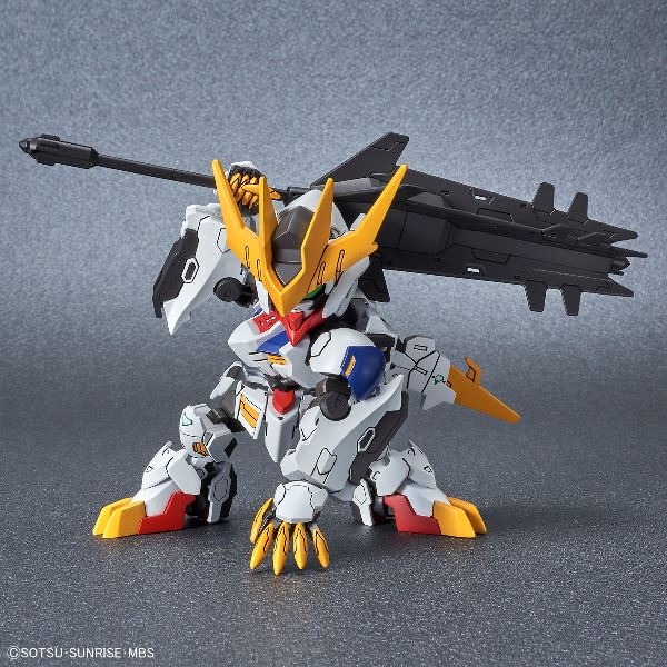 【BANDAI】組裝模型 SD鋼彈 CROSS SILHOUETTE系列 鐵血孤兒 天狼王型獵魔鋼彈 16