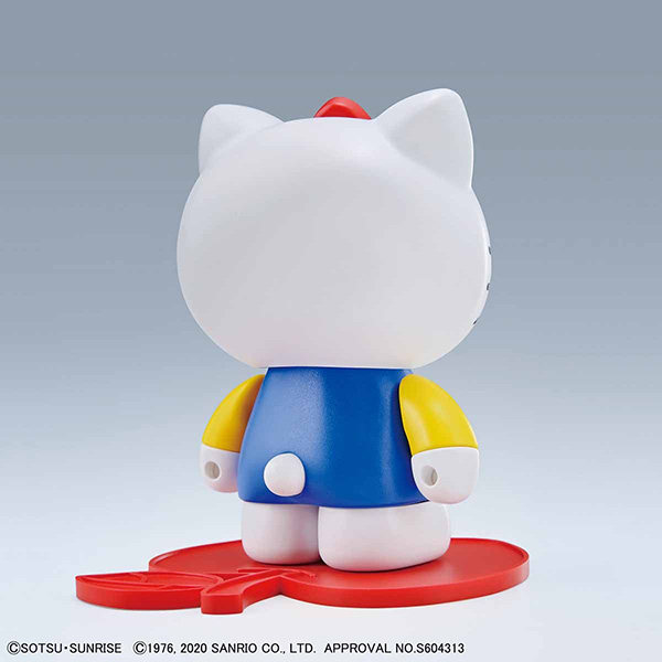【BANDAI】組裝模型 SD鋼彈 EX-STANDARD系列 HELLO KITTY RX-78-2 鋼彈