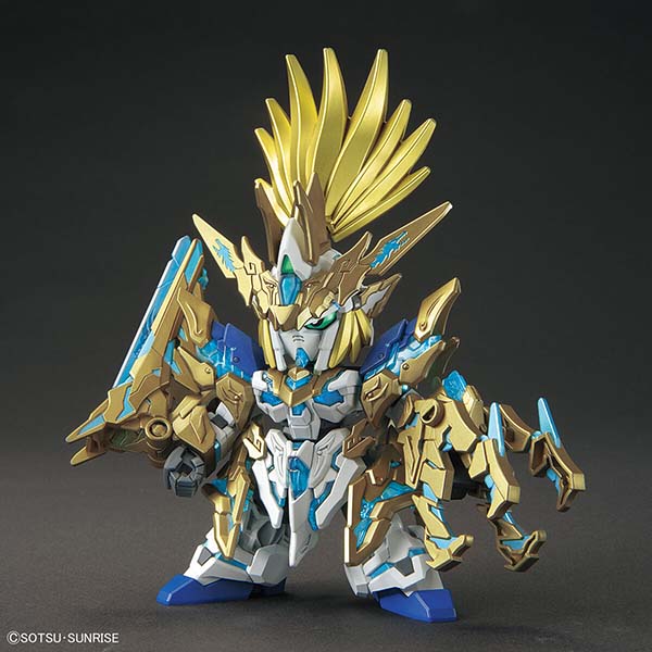 【BANDAI】代理版 SD鋼彈世界 群英集 龍尊劉備獨角獸鋼彈 17