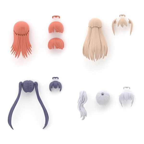 【BANDAI】代理版 組裝模型 30MS 組裝少女輕作戰 髮型配件套組Vol. 7 全4種 