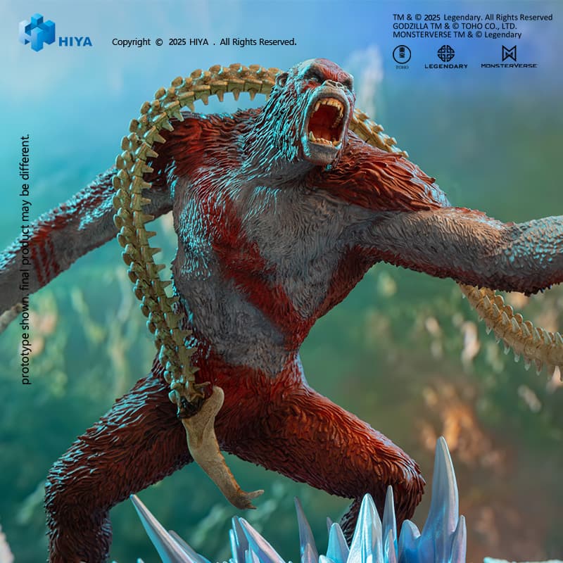 (預購)26年12月 HIYA 海雅 2024哥吉拉與金剛：新帝國 刀疤王 塗裝完成品