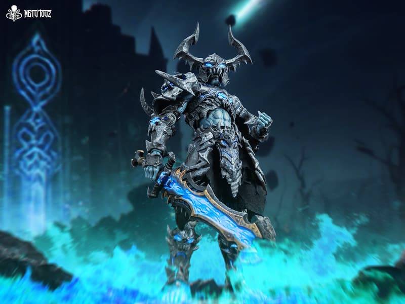 (預購)26年6月 MetyToyz 冒險者世界 死亡騎士 霜骨 薩拉諾爾 1/10 可動完成品