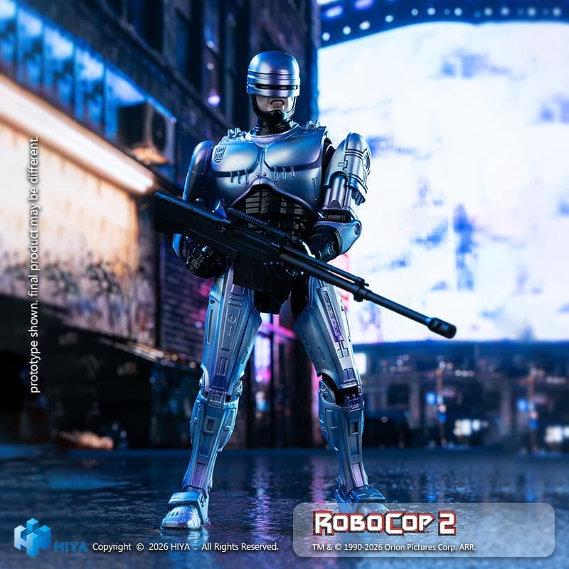 (預購)27年3月 HIYA 海雅 機器戰警2 RoboCop 機器戰警 可動完成品
