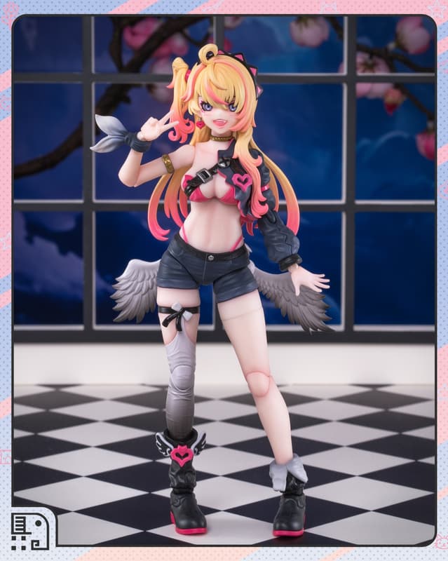 (預購)26年9月 次元具象 魔音天使 星空貓貓 機娘 黃髮版 1/12 可動人偶