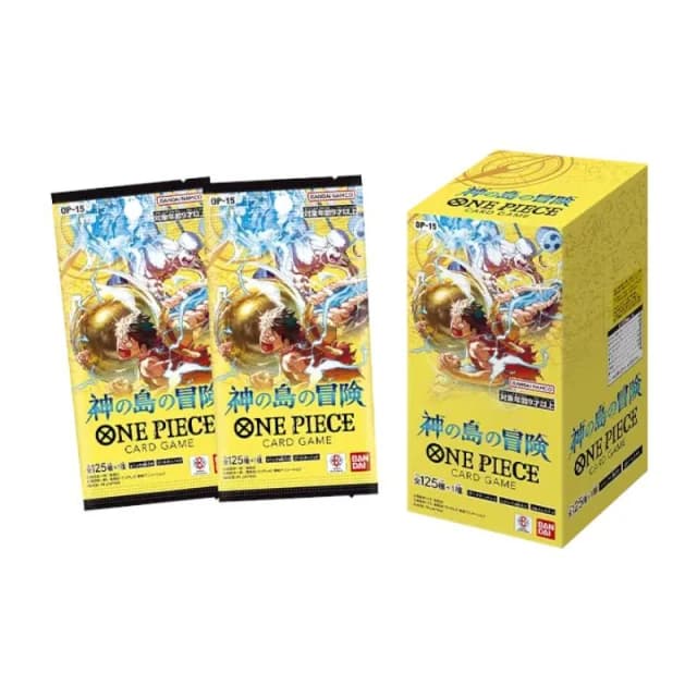 (預購)26年2月 BANDAI 代理版 航海王卡牌遊戲 補充包 神之島的冒險 OP-15 盒裝 (日文版) 中盒24入