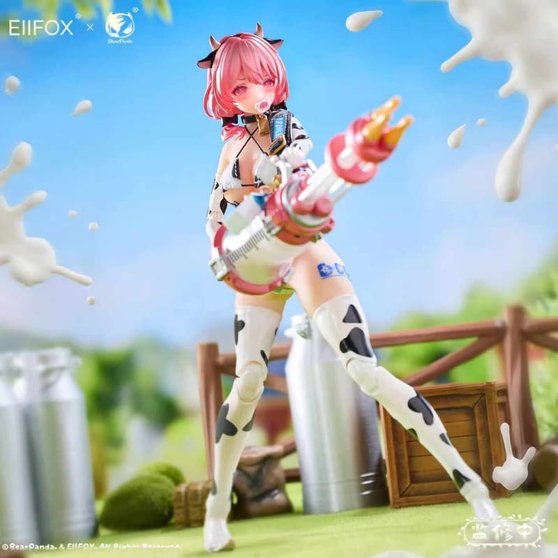(預購)26年9月 EIIFOX×BearPanda 奶牛 MOMO 1/8 包膠可動 附預購特典