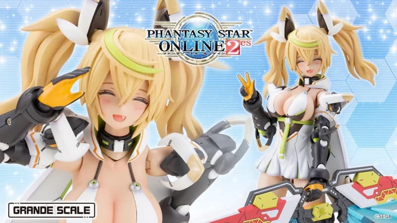 (預購)26年8月 壽屋 夢幻之星PSO2 es GRANDE SCALE 大比例 潔涅 純白星ver. 後期 組裝模型 一般版