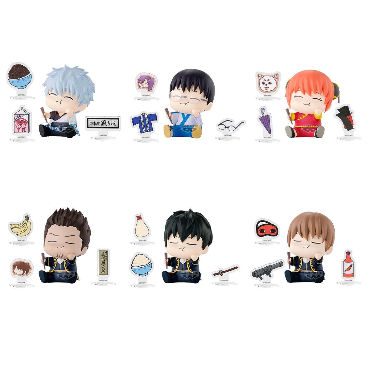 (預購)26年11月 BANPRESTO 代理版 銀魂 幸福大爆發公仔 盒玩 景品 6入