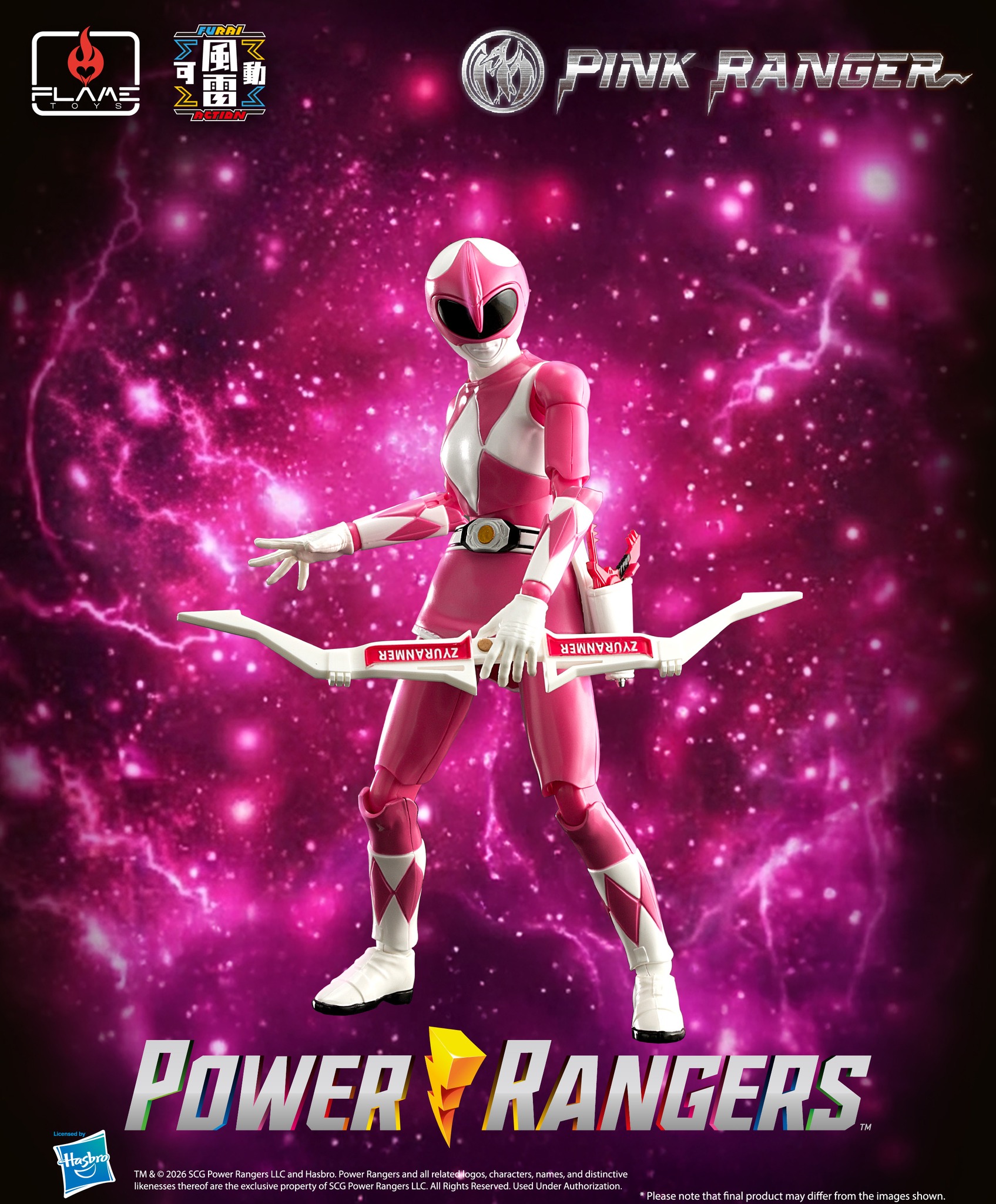 (預購)26年10月 千值練 風雷模型 FLAME TOYS 恐龍戰隊 金剛戰士 Power Rangers 粉連者 組裝模型 